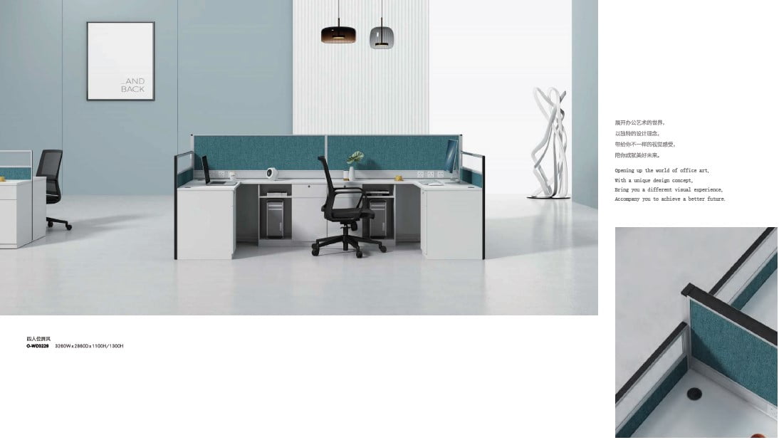 Bàn làm việc panel ORA