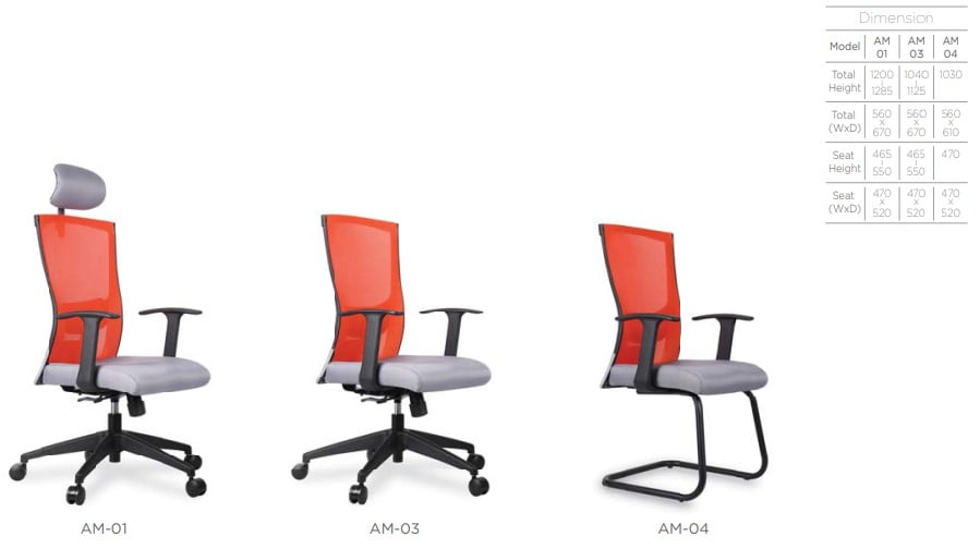 Ghế văn phòng kinsha AIR MESH