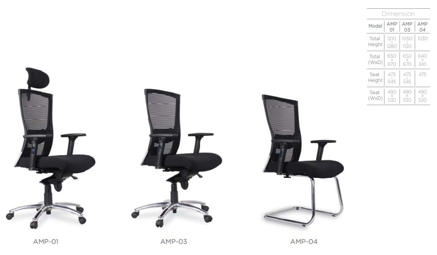 Ghế văn phòng kinsha AIR MESH