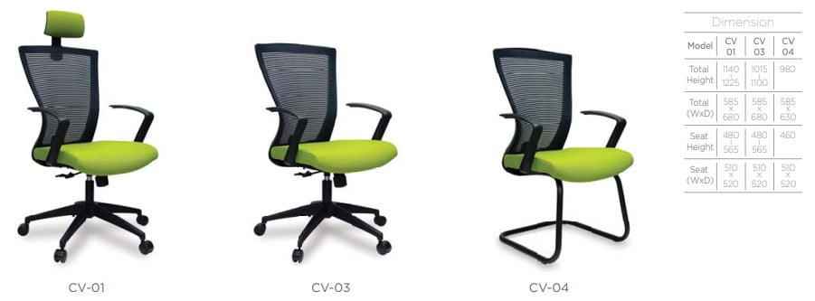Ghế văn phòng malaysia CURVE