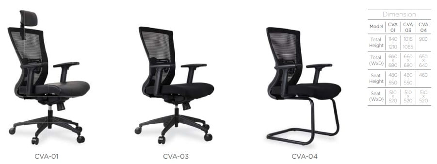 Ghế văn phòng malaysia CURVE
