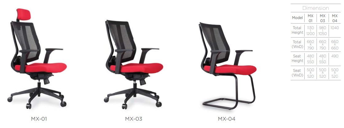 Ghế văn phòng malaysia MAXI
