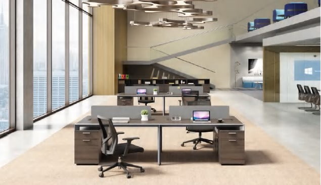 Bàn làm việc Walnut